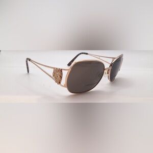 Sol by Daisy Fuentes 105P Gold Oval Sunglasses Frames Only